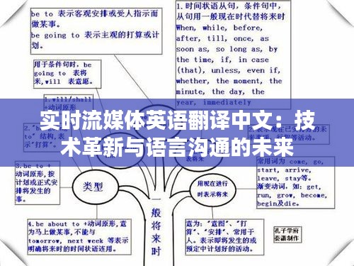 实时流媒体英语翻译中文：技术革新与语言沟通的未来