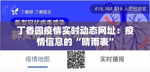 丁香园疫情实时动态网址：疫情信息的“晴雨表”