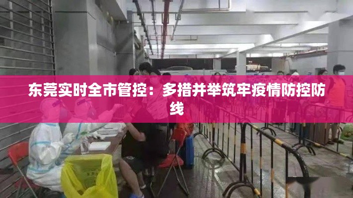 东莞实时全市管控：多措并举筑牢疫情防控防线