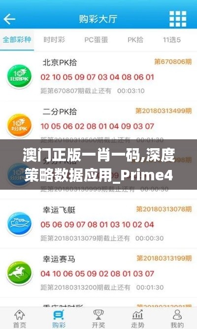 澳门正版一肖一码,深度策略数据应用_Prime4.433