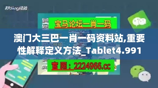 澳门大三巴一肖一码资料站,重要性解释定义方法_Tablet4.991