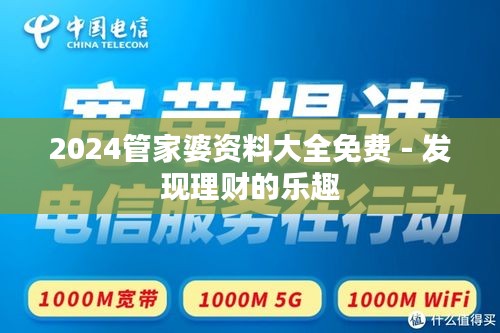 2024管家婆资料大全免费 - 发现理财的乐趣