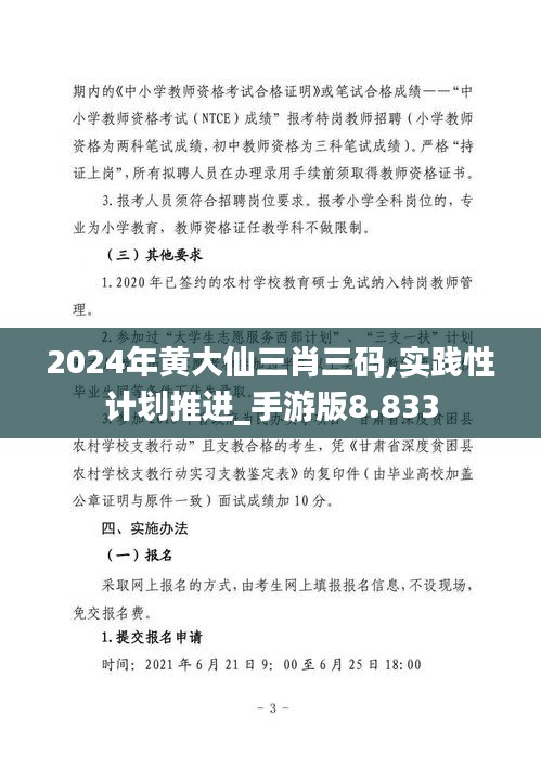 2024年黄大仙三肖三码,实践性计划推进_手游版8.833