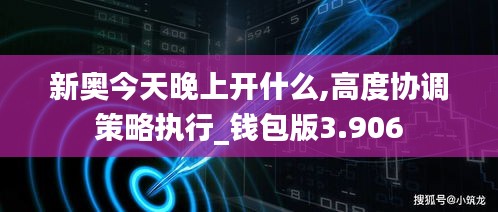 新奥今天晚上开什么,高度协调策略执行_钱包版3.906