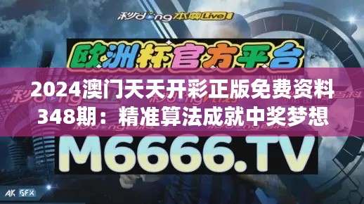 2024澳门天天开彩正版免费资料348期：精准算法成就中奖梦想