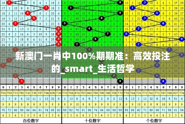 新澳门一肖中100%期期准：高效投注的_smart_生活哲学