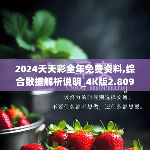 2024天天彩全年免费资料,综合数据解析说明_4K版2.809