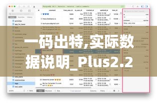 一码出特,实际数据说明_Plus2.206