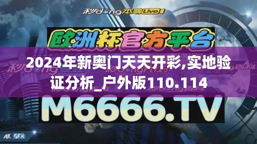 2024年新奥门天天开彩,实地验证分析_户外版110.114