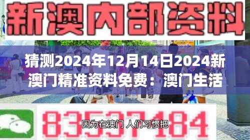 猜测2024年12月14日2024新澳门精准资料免费：澳门生活方式的多元化发展