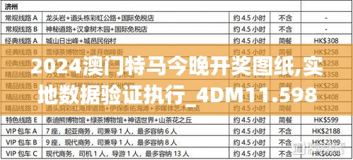 2024澳门特马今晚开奖图纸,实地数据验证执行_4DM11.598