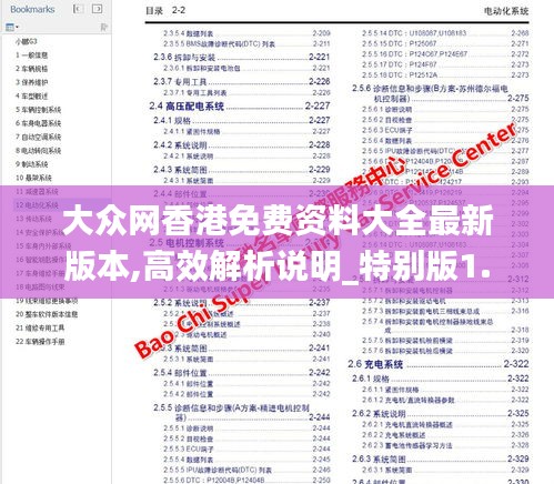大众网香港免费资料大全最新版本,高效解析说明_特别版1.504