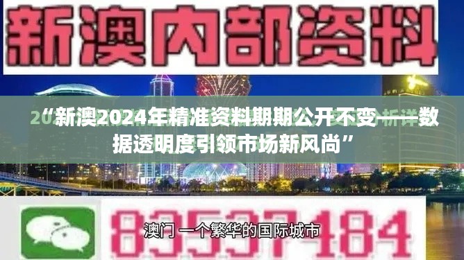 “新澳2024年精准资料期期公开不变——数据透明度引领市场新风尚”