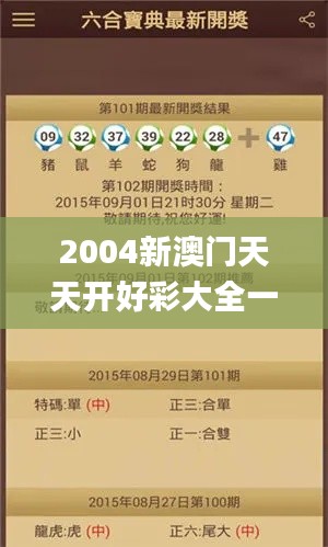 2004新澳门天天开好彩大全一,定性解析说明_CT6.342