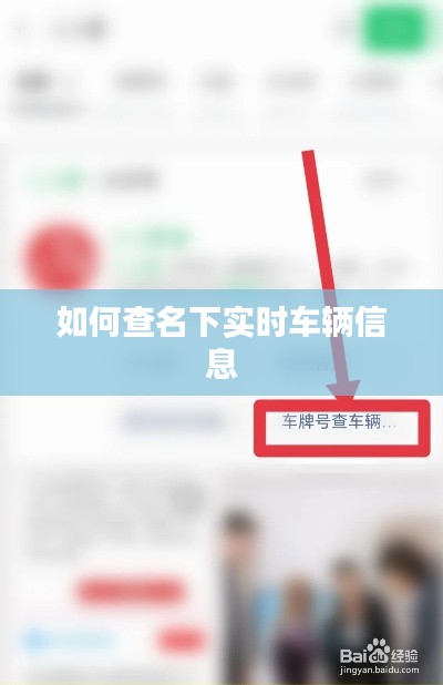 如何查名下实时车辆信息
