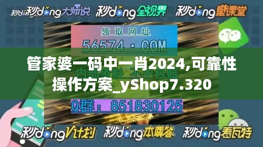 管家婆一码中一肖2024,可靠性操作方案_yShop7.320