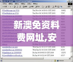 新澳免资料费网址,安全解析方案_铂金版4.441