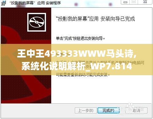 王中王493333WWW马头诗,系统化说明解析_WP7.814