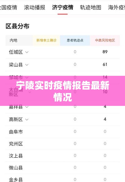 宁陵实时疫情报告最新情况