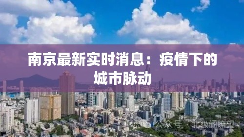 南京最新实时消息：疫情下的城市脉动