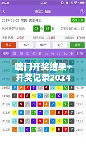 噢门开奖结果+开奖记录2024年资料网站：探索历史开奖数据的绝佳平台