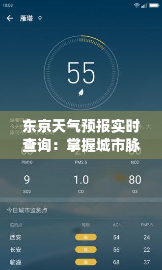 东京天气预报实时查询：掌握城市脉搏，轻松出行无忧