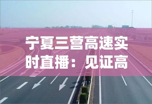 宁夏三营高速实时直播：见证高速公路的智慧与速度