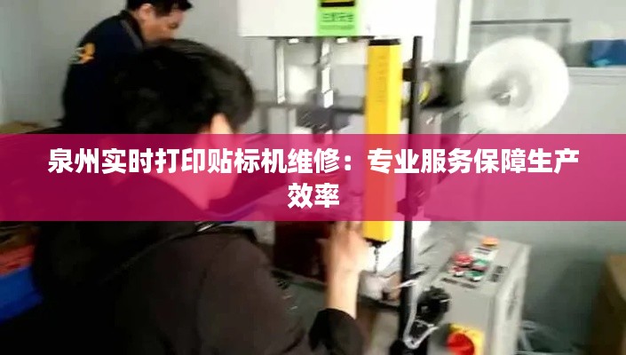 泉州实时打印贴标机维修：专业服务保障生产效率