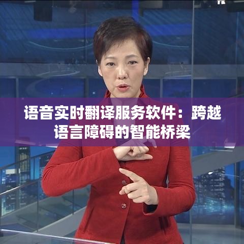 语音实时翻译服务软件：跨越语言障碍的智能桥梁