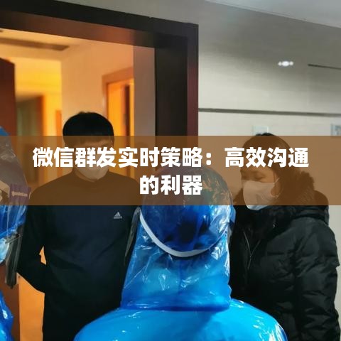 微信群发实时策略：高效沟通的利器