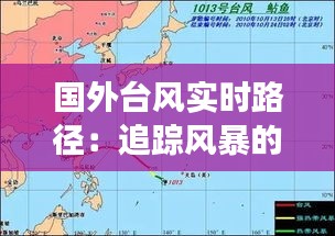 国外台风实时路径：追踪风暴的科技之旅