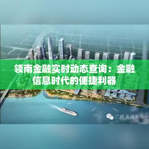 领南金融实时动态查询：金融信息时代的便捷利器