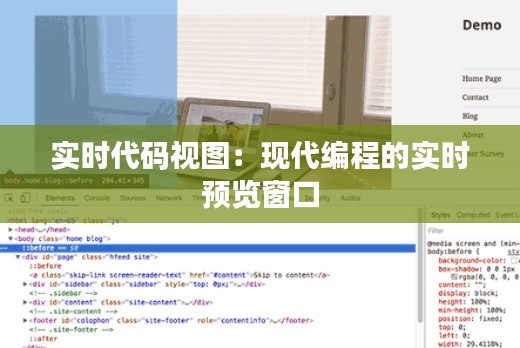 实时代码视图：现代编程的实时预览窗口