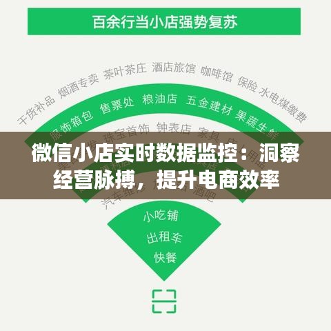 微信小店实时数据监控：洞察经营脉搏，提升电商效率