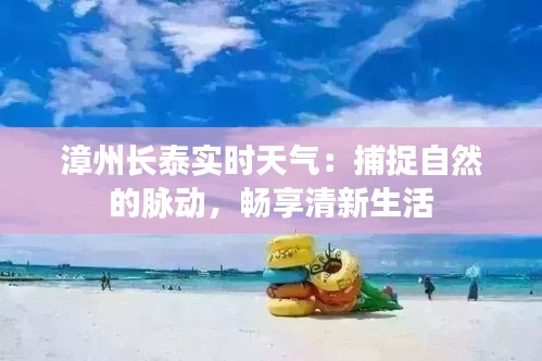 漳州长泰实时天气：捕捉自然的脉动，畅享清新生活