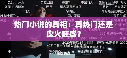 热门小说的真相：真热门还是虚火旺盛？