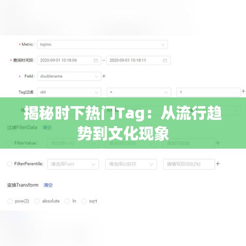 揭秘时下热门Tag：从流行趋势到文化现象