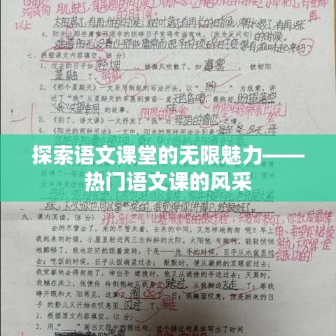 探索语文课堂的无限魅力——热门语文课的风采