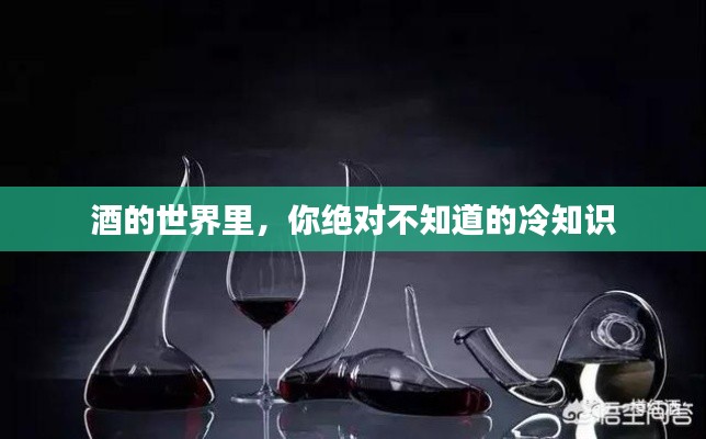 酒的世界里，你绝对不知道的冷知识