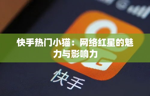 快手热门小猫：网络红星的魅力与影响力