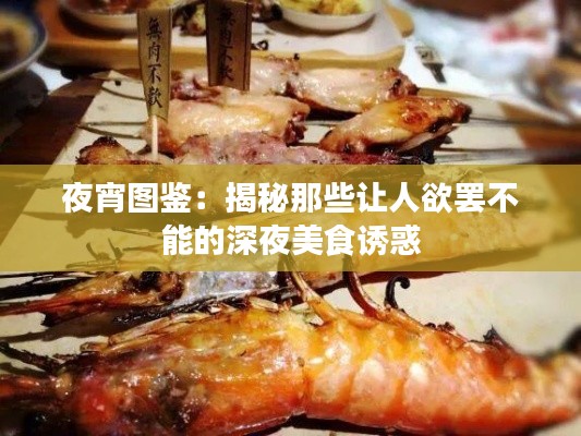 夜宵图鉴：揭秘那些让人欲罢不能的深夜美食诱惑