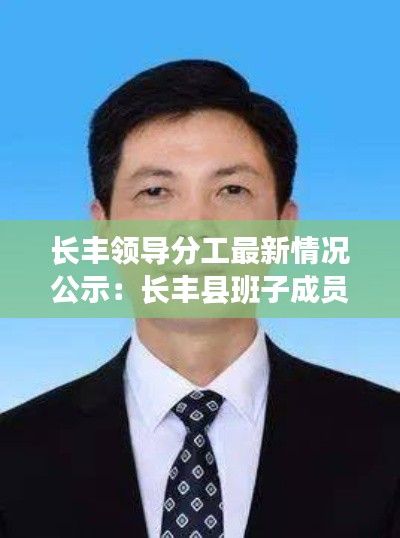 长丰领导分工最新情况公示：长丰县班子成员 