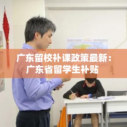 广东留校补课政策最新：广东省留学生补贴 