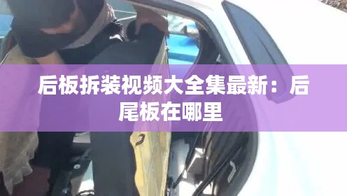 后板拆装视频大全集最新：后尾板在哪里 