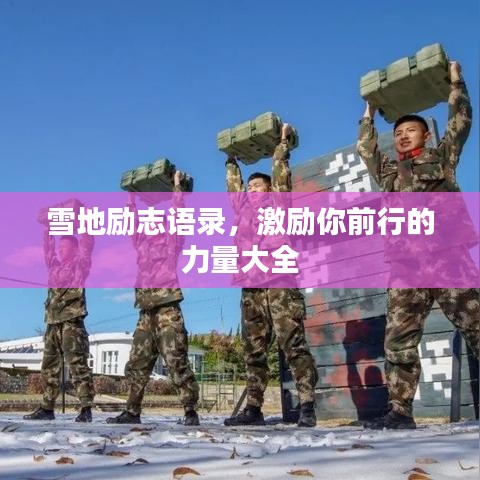 雪地励志语录，激励你前行的力量大全