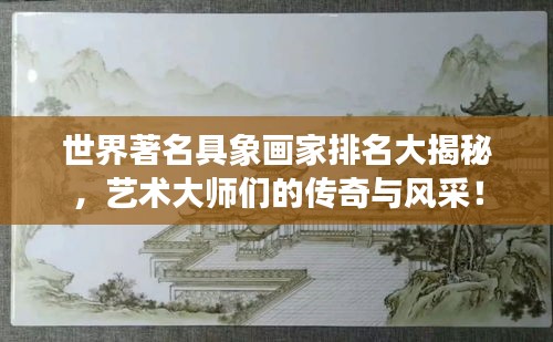 世界著名具象画家排名大揭秘，艺术大师们的传奇与风采！