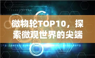 微物轮TOP10，探索微观世界的尖端科技产品大揭秘