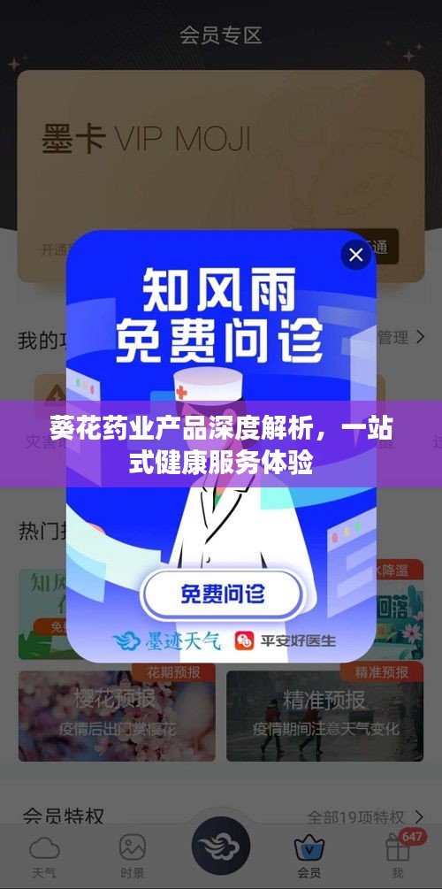 葵花药业产品深度解析，一站式健康服务体验