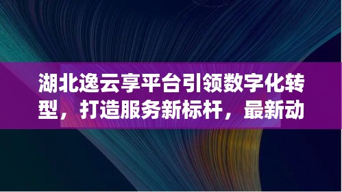 湖北逸云享平台引领数字化转型，打造服务新标杆，最新动态揭秘！