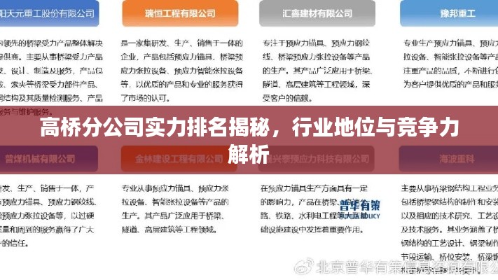 高桥分公司实力排名揭秘，行业地位与竞争力解析